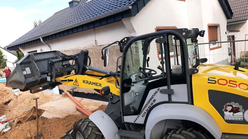 Kubota U17 Kx019 mieten leihen Radlader Dumper Rüttelplatte in Hennef (Sieg)