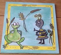 Wandbild Kinderzimmer Bild Deko gelb blau Frosch Ameise 20 cm Hannover - Ricklingen Vorschau