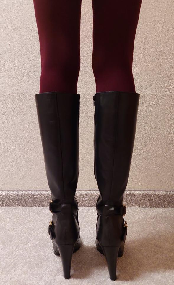 Lederstiefel, High Heels, Echtleder, Größe 39, Marke Buffalo in Neuenhagen
