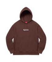 Supreme Box Logo Hooded Sweatshirt FW21 - Dark Brown - Size M Pankow - Prenzlauer Berg Vorschau