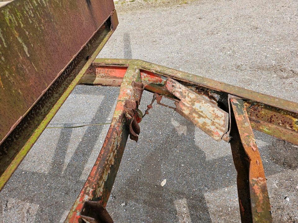 Rückewagen Stammholzanhänger Holztransporter Eigenbau Rungenwagen in Nettetal