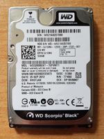 WESTERN DIGITAL Scorpio Black 320GB, 2,5" intern, SATAII, 7200RPM Niedersachsen - Barsinghausen Vorschau