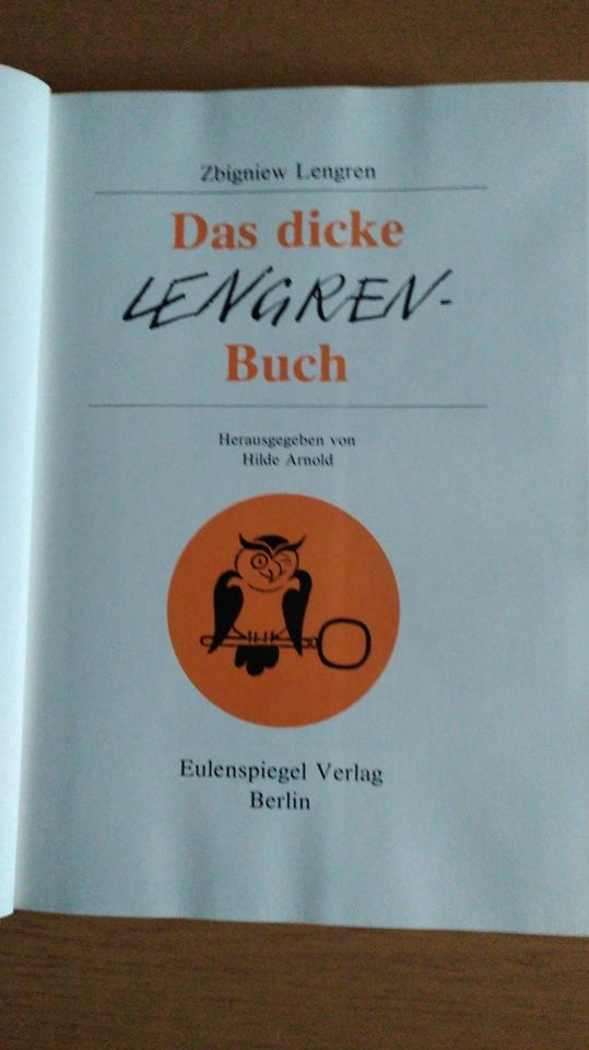 Das dicke Lengren Buch - Humor, Satire, Karikaturen DDR Kult in Berlin