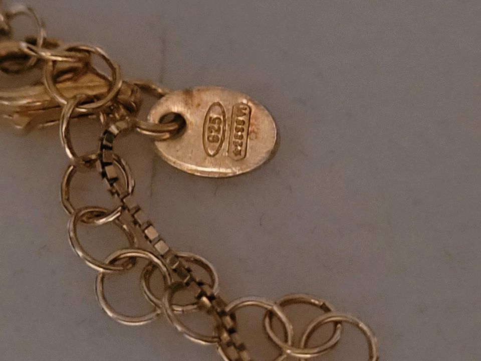 Goldkette (925er Silber vergoldet) in Bermatingen