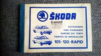 Skoda Zeitnormen 105 120 Rapid Handbuch Oldtimer Sachsen - Chemnitz Vorschau