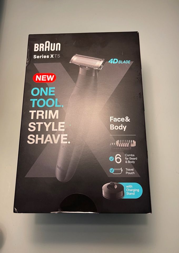 BRAUN XT5 5300 6 Rasierer NEU Ladest.Haar-Barttrimmer Bodygroomer in Düsseldorf