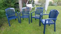 Sehr schöne Gartenstühle in blau von Prestige München - Hadern Vorschau
