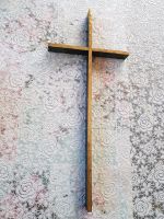 Messing Kreuz Kruzifix 35 cm hoch Sachsen-Anhalt - Hansestadt Seehausen Vorschau