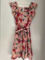 Rockabilly Vintage Kleid Blumen rosa Vögel Pin Up 50s Swingkleid Nordrhein-Westfalen - Oberhausen Vorschau