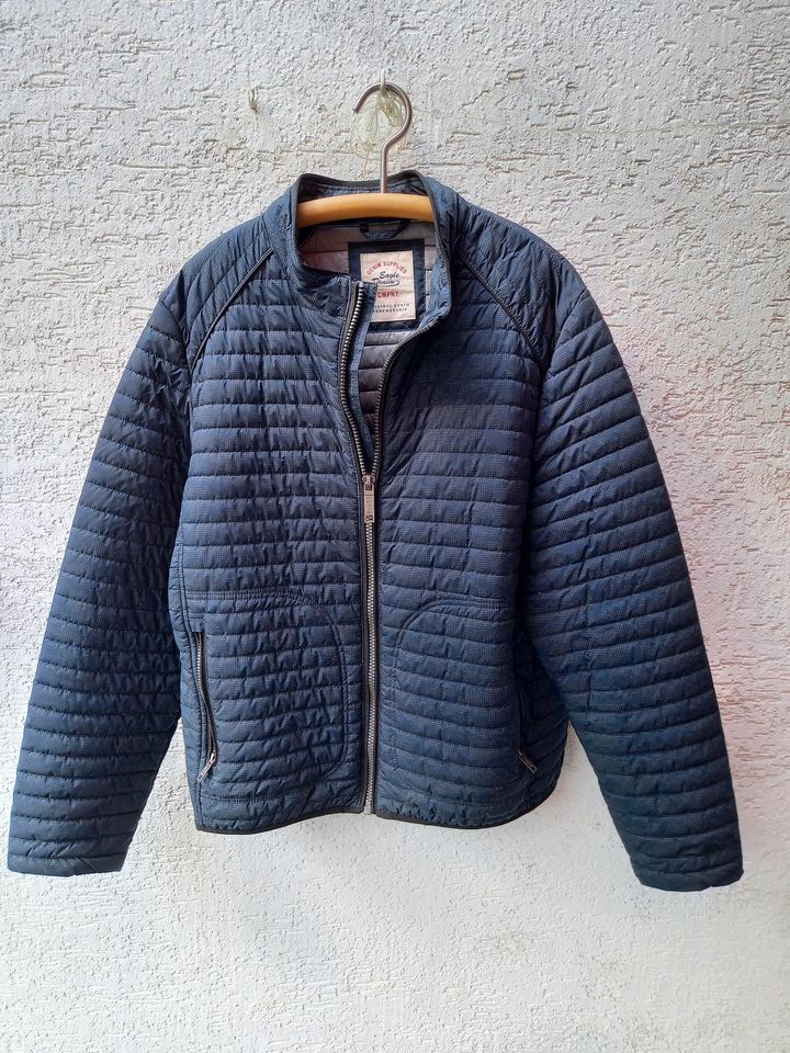 Neu Blouson XL blau Eagle denim Steppjacke Jacke Herrenjacke dunk in Bad Oeynhausen