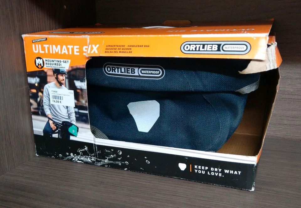 Ortlieb ultimate six Urban Lenkertasche in Uhldingen-Mühlhofen