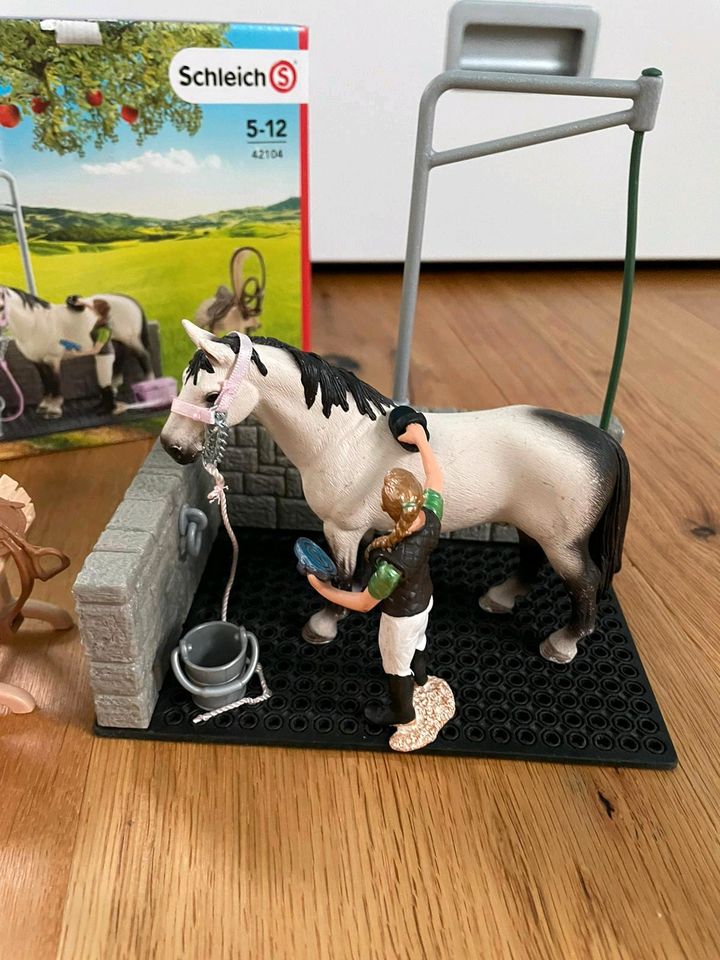 Schleich Horse Club 42104 Pferd mit Waschplatz - wie neu in Offenbach