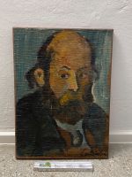 * LEIMFARBE GEMÄLDE BILD HORST LAUTERBACH KOPIE NACH CEZANNE 1951 Berlin - Charlottenburg Vorschau