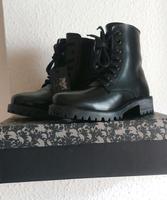 Boots,  Schnürstiefel schwarz,  Gr. 38 - ungetragen Sachsen - Zschopau Vorschau