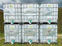 1.000 Liter IBC Tanks Behälter Container mit großer Öffnung 225mm Mecklenburg-Vorpommern - Neubrandenburg Vorschau