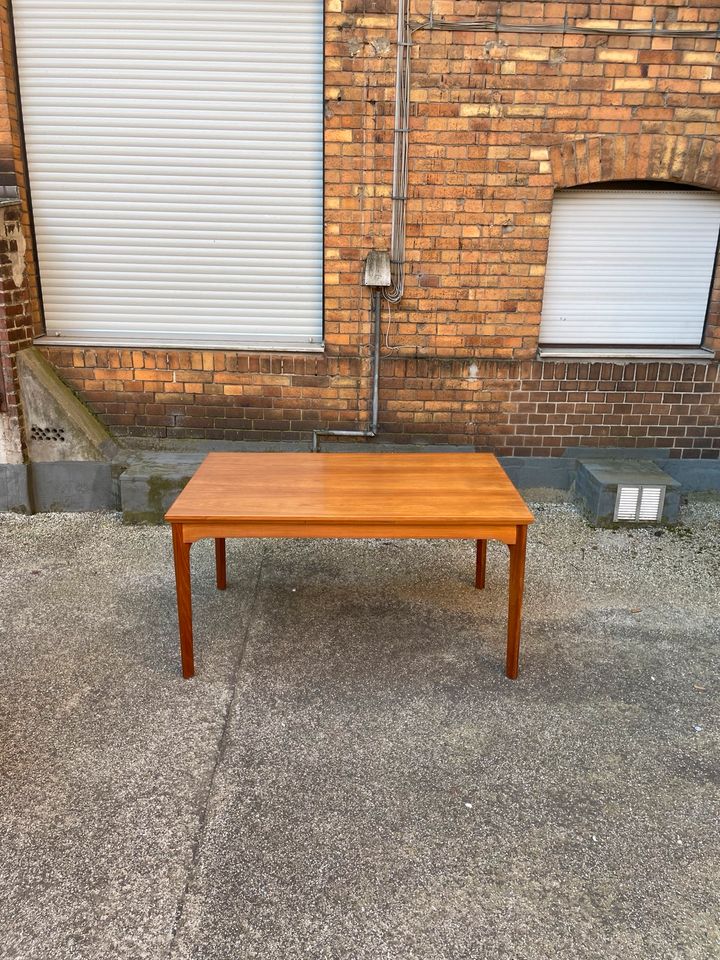 ◤ Esstisch Vintage Teak Dänisch Schreibtisch Esszimmer Stuhl Danish mid Century Tisch Holz table 50er 60er 70er in Berlin