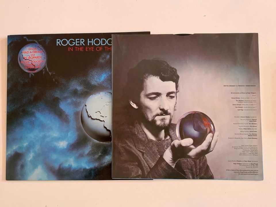 Vinyl Schallplatte / Roger Hodgson - In The Eye Of The Storm in Schenefeld