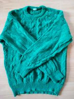 Vintage retro Strickpullover Zopfmuster Tannengrün Gr.M,40, r2 Thüringen - Altenburg Vorschau