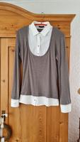 CAPPELLINI Shirt  Gr. D46  mit Bluseneinsatz Rheinland-Pfalz - Bechhofen Vorschau