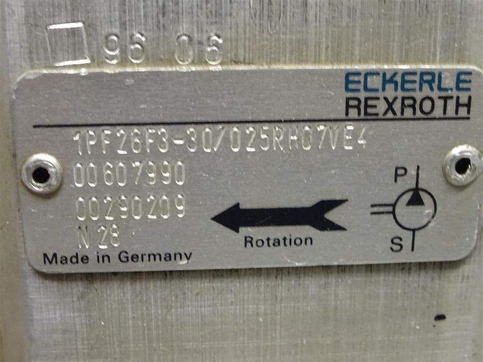 Eckerle 1PF26F3-30/025RH07VE4 Zahnradpumpe ID.Eck0005 in Edewecht