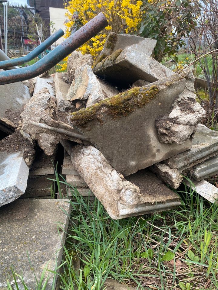 Bau Füllmaterial Begrenzungen Beton in Dresden