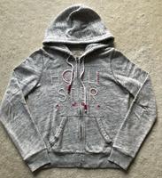 Hollister - Sweatjacke - grau mit Schriftzug - Gr. S Sachsen - Pesterwitz Vorschau