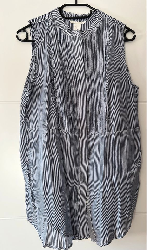 Blau weiß gestreifte Bluse H&M neu 36 in Luckenwalde