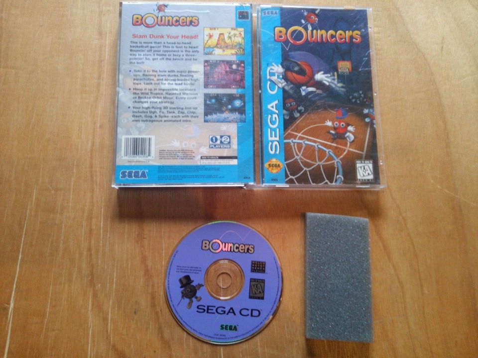 Sega CD Spiel Bouncers komplett in Walsrode