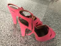Sandalette pink, High Heel Plateau, High Heels pink neu Duisburg - Duisburg-Süd Vorschau