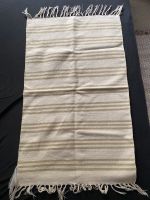 IKEA Teppich weiß oliv grün gebraucht rug white khaki green used Friedrichshain-Kreuzberg - Friedrichshain Vorschau