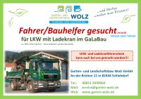 Fahrer / Bauhelfer LKW mit Ladekran - Förderung Führerschein!!! Bayern - Schlehdorf Vorschau
