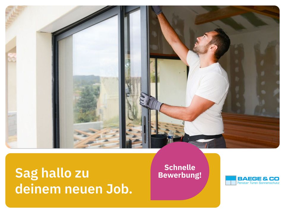 Monteur für Fenster / Türen (m/w/d) (BAEGE & CO) Installateur, Montage,  Handwerker in Jena in Thüringen - Jena | Weitere Berufe | eBay  Kleinanzeigen ist jetzt Kleinanzeigen