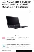 Acer Aspire Laptop Intel I5 Niedersachsen - Cuxhaven Vorschau