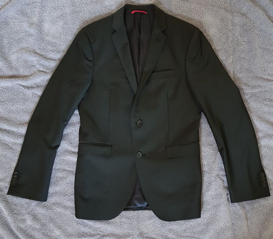 Herren / Jungen Anzugjacke „Paul“ (Breuninger), Gr. 46, schwarz in Idstein