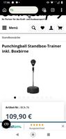 Punchingball Standbox Trainer mit Boxbirne.NEU Bayern - Aschaffenburg Vorschau