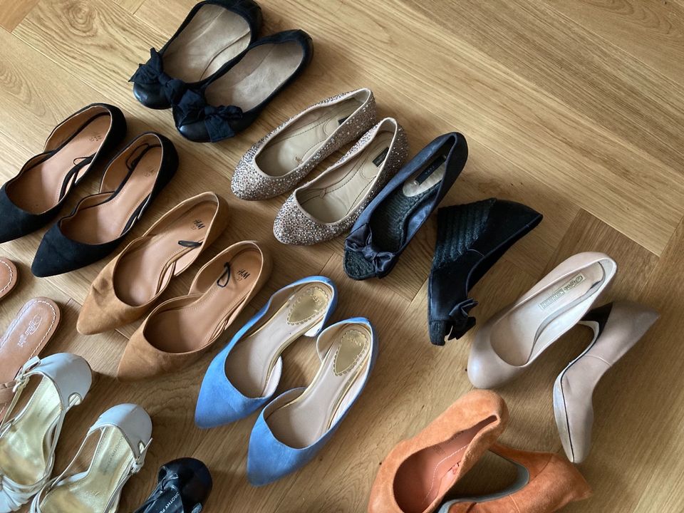 Ballerinas Pumps Wedges von Zara Topshop Buffalo in 36 und 37 in Mörfelden-Walldorf