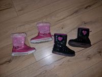 Stiefel gr 22 fell pink schwarz skechers twinkle toes Bayern - Grafenau Vorschau