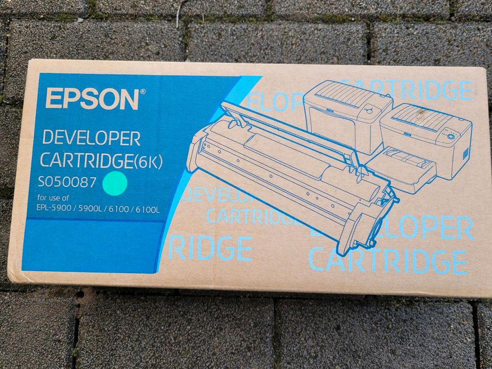 EPSON Toner NEU OVP S050087 schwarz EPL 5900 5900L 6100 6100L in Oberriexingen