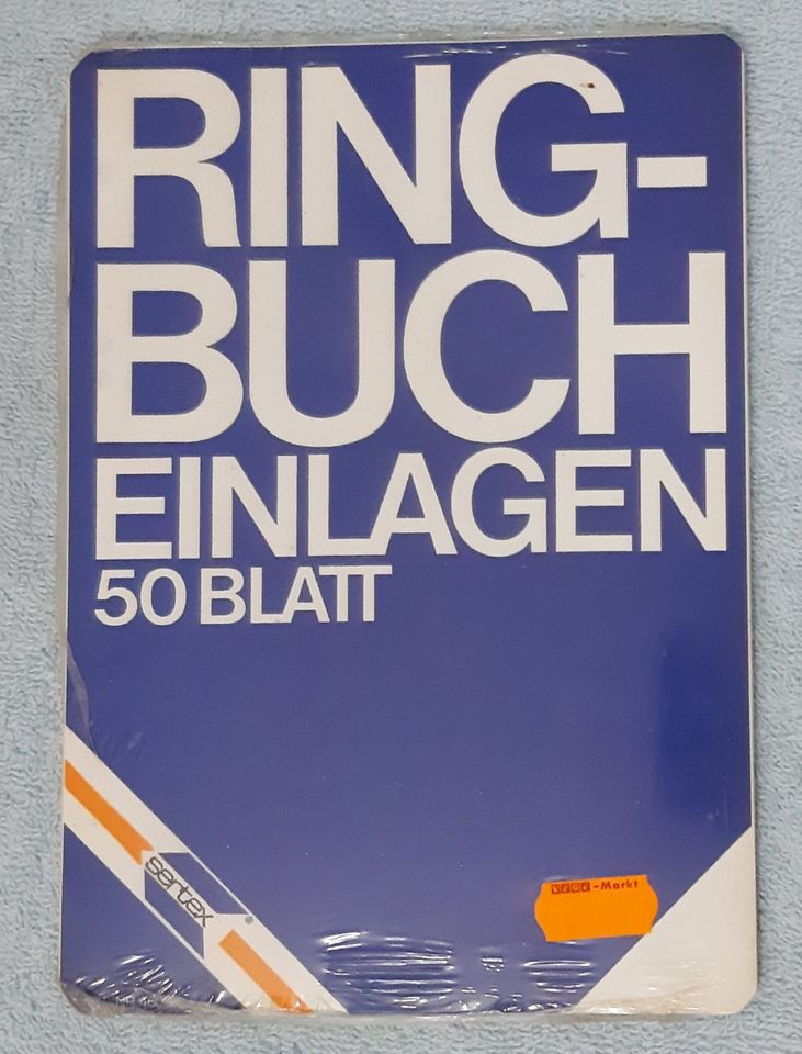 Ringbucheinlagen A5 blanko 200 Blatt Nachfüllpapier 4x50 in Tangstedt