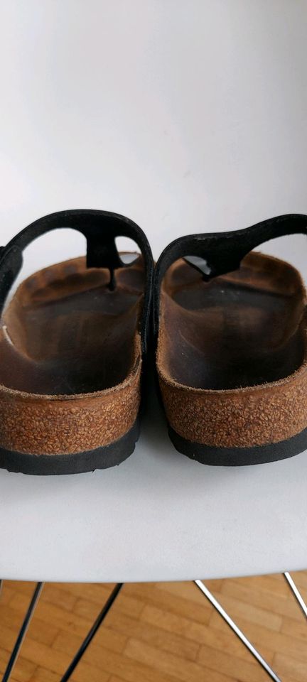 Birkenstock Gizeh schwarz lack 38 in München