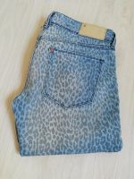 Leo Jeans animal print H&M figurbetonte Hüfthose Bremen - Woltmershausen Vorschau