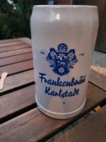 Bierkrug Tonkrug Frankenbräu Karlstadt 1 Liter Bayern - Gerolzhofen Vorschau