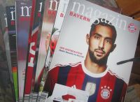 FCB FC Bayern Magazin - 12 Hefte aus Saison 2014/2015 München - Ramersdorf-Perlach Vorschau