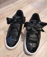 Schuhe Puma Gr. 42 schwarz Lack Berlin - Charlottenburg Vorschau
