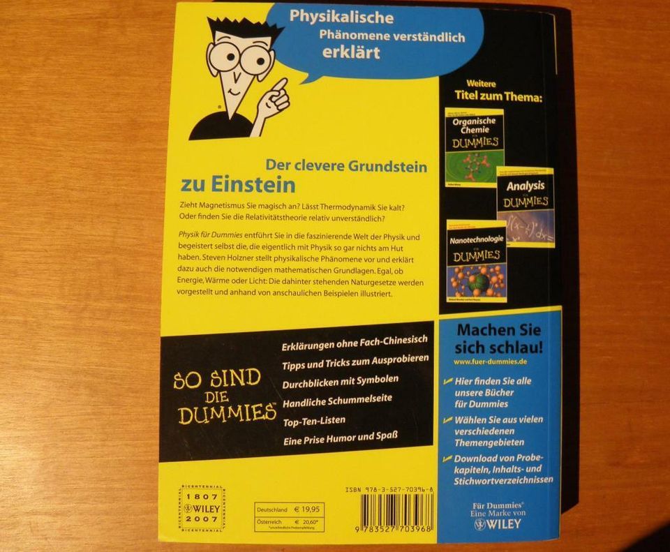 Holzner, Steven:Physik für Dummies2.vollständig überarbeitete Afl in Bethau