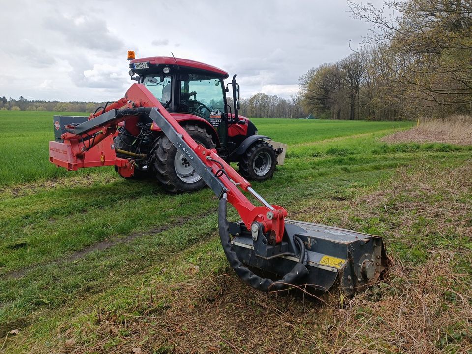 Mieten Vermietung Mulcher Böschungsmulcher Böschungsmäher Auslege in Pulsnitz