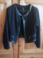 Schwarze Jacke Blazer Cardigan gr 36 38 40 Bayern - Hof (Saale) Vorschau
