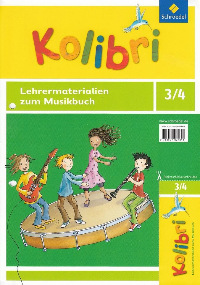 Kolibri 3/4, Musikbuch und Lehrermaterialien in Großhansdorf
