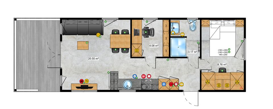 Mobilheim / Modulhaus / Tinyhaus Neu Winterfest Lark Ballum KfW40 GeG konform in Gifhorn