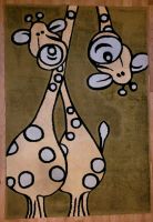 Kinderteppich Giraffen 160 x 230cm Thüringen - Erfurt Vorschau